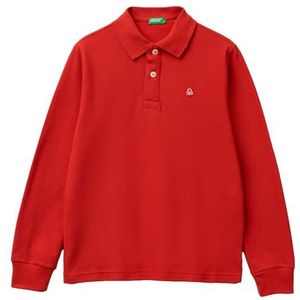 United Colors of Benetton Poloshirt M/L, Rood, 120