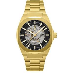 Earnshaw automatisch horloge ES-8263-AA, Goud, armband