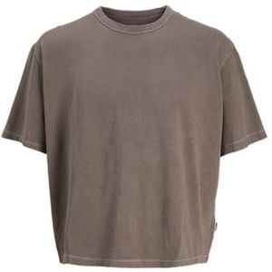 Jack & Jones Jorporto Pigment Tee Ss Crew Neck, taupe (deep taupe), M