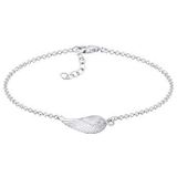 Elli Armband Dames Vleugel Symbool Beschermengel in 925 Sterling Zilver