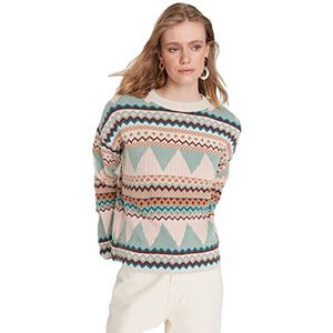 TRENDYOL - Regular Trui - Mint - Dames