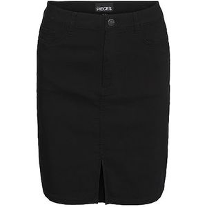 Selected Homme Pcskin Hw Slim Short Skirt Noos Bc Cp, zwart, M