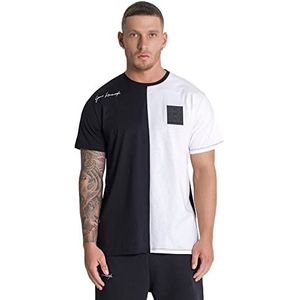 Gianni Kavanagh Black Block T-shirt voor heren, blue, XS