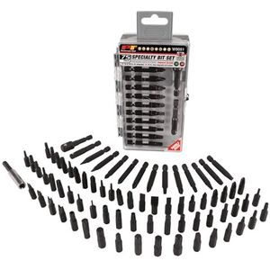 BLOSTM 127 Delige Magnetische Schroevendraaierbitset Chroom Vanadiumstaal Beveiligingsbitset Bithouder Adapters 1 4 Inch Bits Hex Kruis En Meer Voor Doe Het Zelf Computer 2574999317
