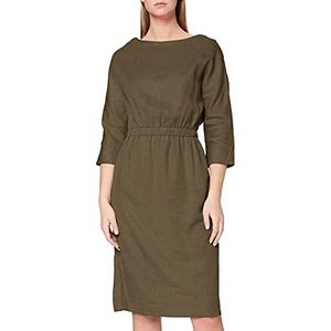 Kings of Indigo Majesta jurk voor dames, groen (Olive Drab 7606), S