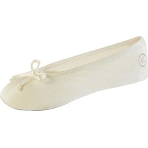 isotoner 96009, Klassiek Satijn Ballerina voor dames 38.5/39.5 EU