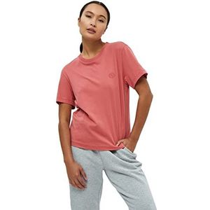 Beyond Now Bora GOTS Regular T-Shirt | Rode T-shirts voor dames VK | Lente T-shirt | Maat M
