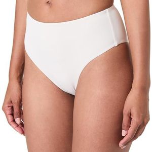 CALVIN KLEIN Dames HOGE TAILLE BIKINI Hoge taille, Beige (Krijt), XS, Beige (Krijt), XS