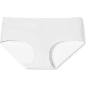 Schiesser Dames onzichtbare panty - katoen, Wit 161925, 36