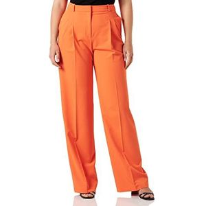 HUGO Havira broek voor dames, Helder Rood621, 66