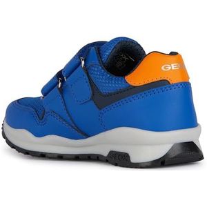 Geox J Pavel B Sneakers voor jongens, Royal Oranje, 36 EU