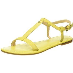 Tommy Hilfiger Dames J1285ennifer 14b T-gesp, Geel Lemon Zest 728, 37 EU