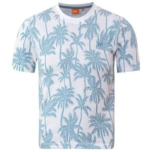 Kaporal Omyg, T-shirt met korte mouwen, voor jongens, 100% katoen, regular fit, ronde hals, kleur wit, maat 12 A, Wit, 14 Jaren