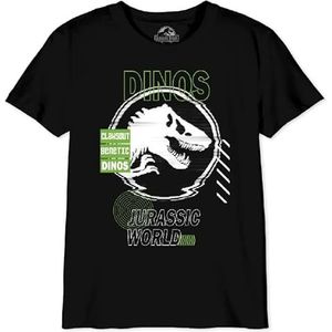 Jurassic Park BOJUPAMTS035 T-shirt, zwart, 06 jaar, jongens, zwart, 6 Jaren