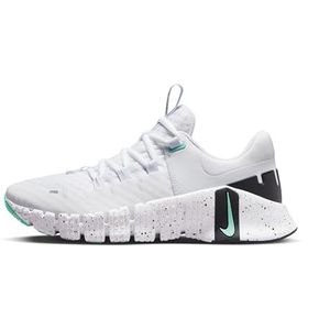 Nike W Free Metcon 5, damessneaker, wit/Emerald Rise-Black, 44 EU, White Emerald Rise Black, 44 EU