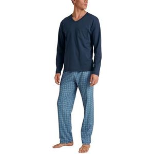 CALIDA Relax Streamline pyjama Insignia Blue, 1 stuk, maat 58-60, Insigniablauw, 58-60