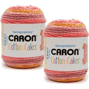 Caron Katoenen taarten - 100g, blozende meloen