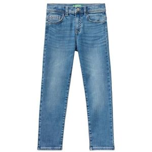 United Colors of Benetton Jeans voor kinderen en jongens, Lichtblauw Denim 902, 140