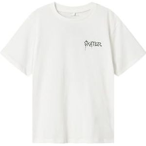 NAME IT - NKMNOTTI - T-shirt - Zwart/Wit