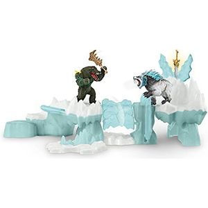 schleich ELDRADOR CREATURES 42497 Aanval op het ijsvesting, voor kinderen vanaf 7-12 jaar, speelset