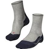 FALKE Heren Hardloopsokken RU4 Endurance M SO Katoen Functioneel material Anti-blaar 1 Paar, Grijs (Light Grey 3406), 42-43