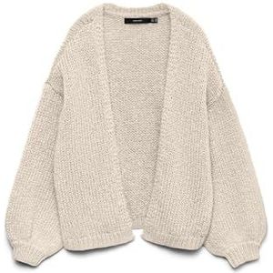 Vero Moda - Vmmaybe Ls Open Cardigan - Birch - Dames