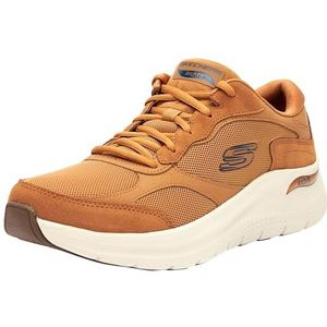 Skechers Arch Fit 2.0 The Keep Sneaker voor heren, Bruin, 43 EU