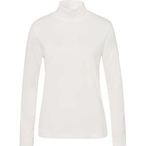 BRAX Dames Style Camilla Peached Single Jersey coltrui in cleaner look Rolli, ivoor, 40