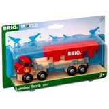 BRIO compatible Holztransporter mit Magnetladung | 33657