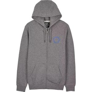 Fox - Next Level Zip Hoodie - Grijs - Fleece - Met Rits