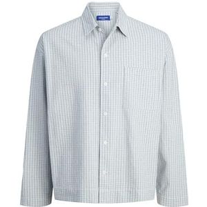 JACK & JONES Jorcambridge Boxy Overhemd Ls, skyway, L
