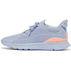 Fitflop Dames Vitamine FFX Knit Sport Trainers Sneaker, Skywash Blauw, 3 UK, Skywash Blauw, 36 EU