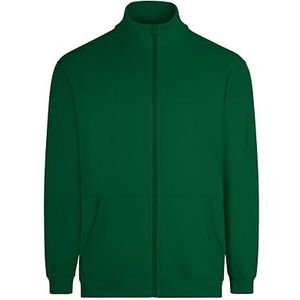 Mukua SZ270U Cooper, uniseks sweatshirt met ritssluiting, kleur Kelly Green, maat 5XL, Kelly Groen, 5XL