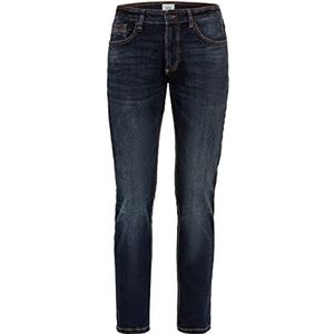 camel active Heren 48885/1D85 Jeans, Night Blue, 38W / 32L, nachtblauw, 38W x 32L