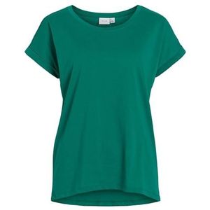 Vila Vidreamers New Pure Noos T-shirt voor dames, ultra marine groen, S