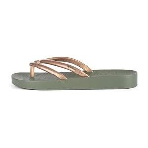 Ipanema Comfy FEM flipflop, groen/goud, 37 EU, Groen goud, 37 EU