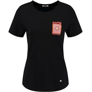 KEYLARGO Dames T-shirt WT Capri Round, zwart (1100), XS