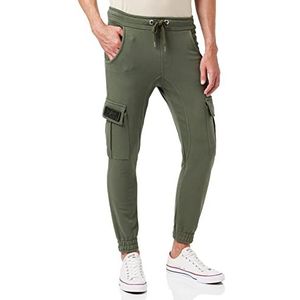 Alpha Industries Terry Jogger Heren Sweatbroek Dark Olive
