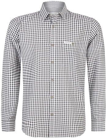 Stockerpoint Klederdrachthemd Campos3, antraciet, S