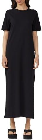 Jerseyjurken - Lange Jurk - Katoen - Zwart