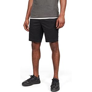 G-STAR RAW Heren Vetar Shorts, Zwart (Dk Black D14038-c072-6484), 28W