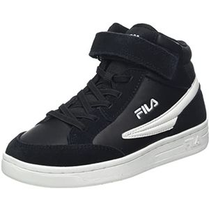 FILA Crew Velcro Mid Kids Sneakers, zwart, 32 EU