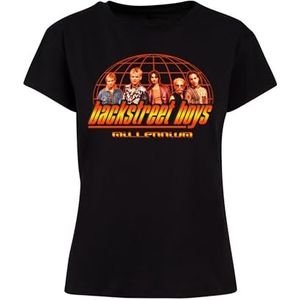 MERCHCODE T-shirt voor dames, zwart, S