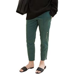 TOM TAILOR Dames chino broek 1035500, 18601 - Pineneedle Green, 34W / 28L