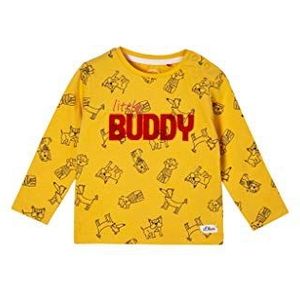 s.Oliver Baby-jongens T-shirt, Yellow Aop, 62 cm