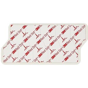 3M Red Dot elektrode 3M 2330, verpakking met 100 stuks, wegwerpdroden voor ECG