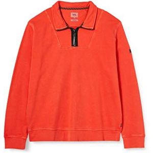 camel active Sweatshirt voor heren, Pompoen, S