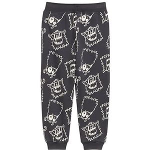 TOM TAILOR Joggingbroek voor jongens en kinderen, 37644 - Grijs Wit Monster Design, 104-110