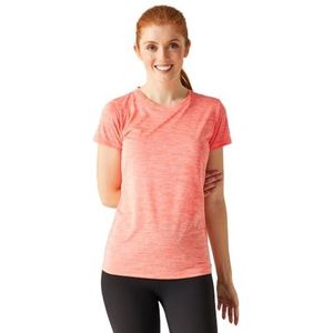 Regatta Fingal Edition T-shirts voor dames, Satsuma, 38