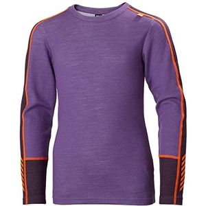Helly Hansen - JR Lifa Merino Midweight - Set - Paars - 57% Merino Wol